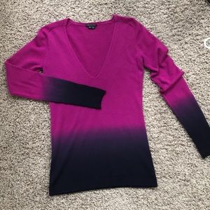 Theory deep v neck sweater